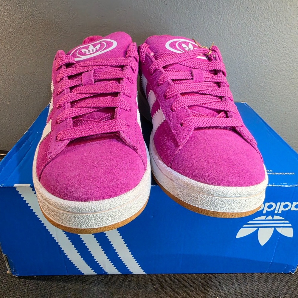 New Sz 5.5 Adidas Campus 00s J Semi Lucid Fuchsia Pink Gum (GS) IG9156 Summer - Picture 3 of 9